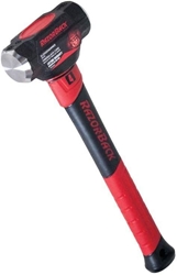 Razorback Engineer Hammer, 4 lb Head, 15.25" OAL- Fiberglass Handle 