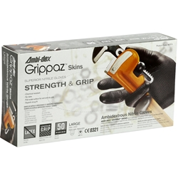 Ambi-Dex® Grippaz™ Skins 6 Mil Nitrile Glove Textured Grip 