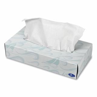 Facial Tissue, 2-Ply, 8.5 in x 7.5 in, 100 sheet per box 