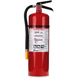 Fire Extinguisher Kidde 4-A, 60-B:C, 10# - with Wall Hook, Rechargeable 